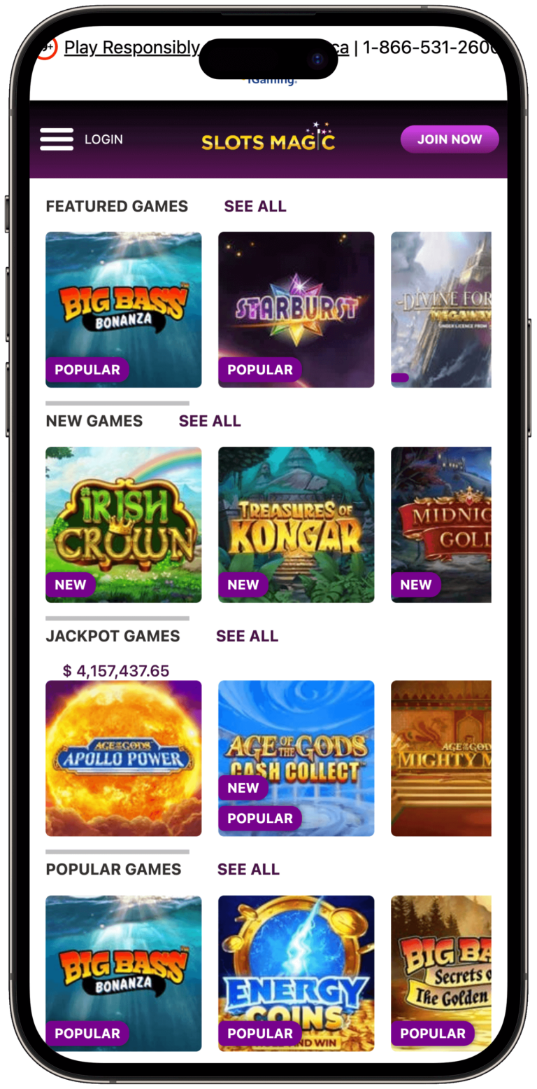 SlotsMagic Casino Bonus - May 2025