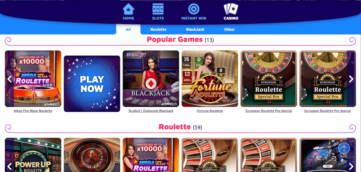 Spin Genie Canada Casino