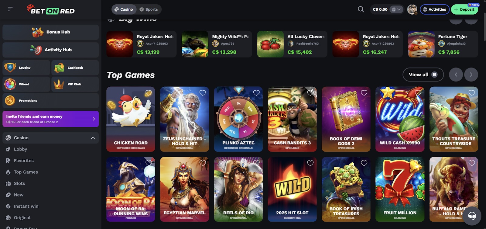 BetOnRed Casino