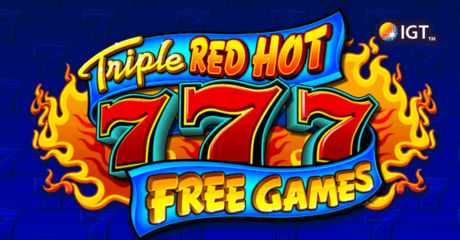 Vista de Triple Red Hot 777 Slot juego en línea