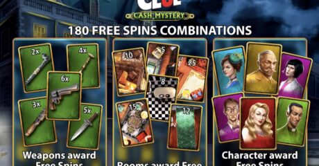 Vista de Clue Cash Mystery Slot juego en línea