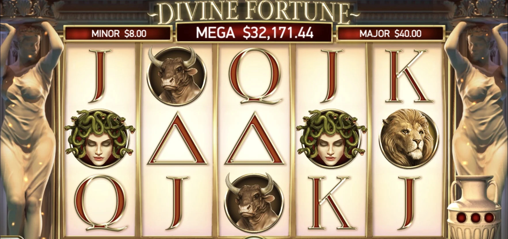 Divine Fortune Slot Screenshot