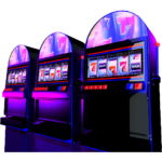 Tres máquinas de Video Slot.