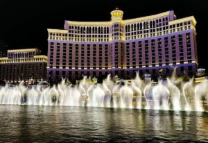 Bellagios luxury resort and casino hotel, Las Vegas