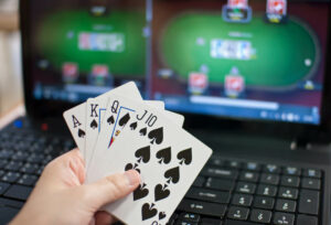 Poker Online Flush Hand