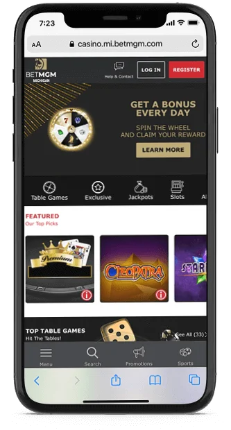 BetMGM Michigan Bonus Code: SPINSBONUS For 2025