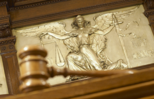 Justice is Blind Engraving