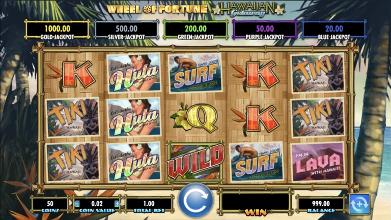 Wheel of Fortune Hawaiian Getaway