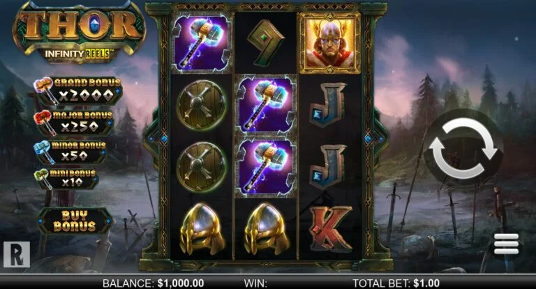 Thor Infinity Reels Slot