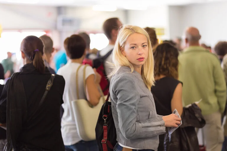In-person registration creates long lines and frustrating wait times.