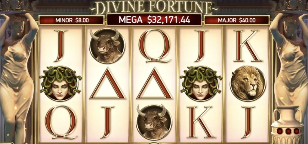 Divine Fortune Slot Screenshot