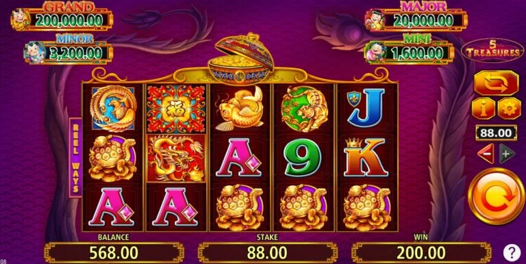 5 Treasures Online Slot