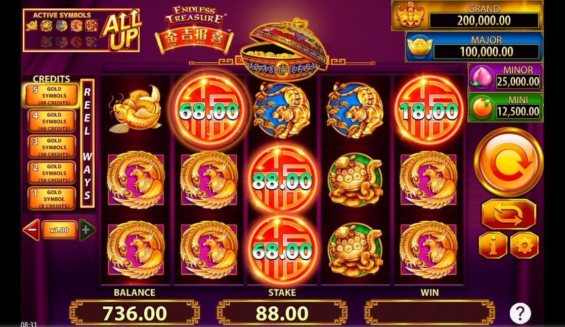 Endless Treasure Online Slot
