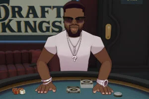 Kevin Hart is your virtual opponent in DraftKings' new Casino Hold'em game.