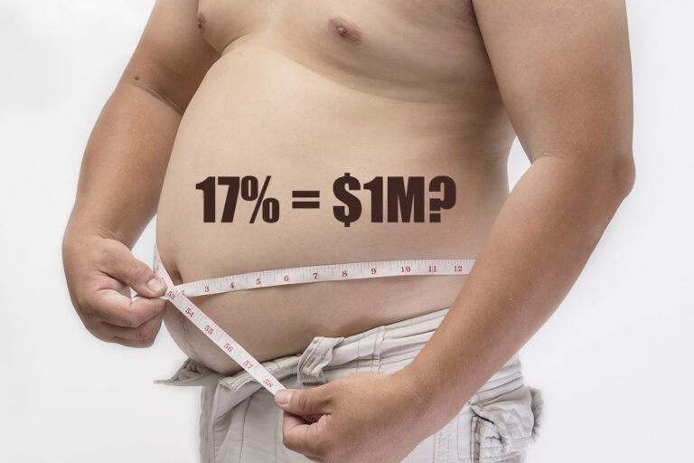 Shaun Deeb stands to win $1 million if he can get his body fat percentage down to 17%.