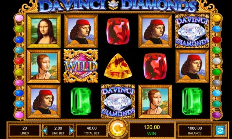 Da Vinci Diamonds online movie slots