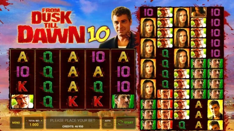 From Dusk till Dawn online movie slots