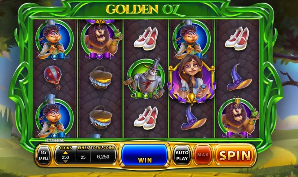 Golden Oz Slot Wizard of Oz Slot Machine Online