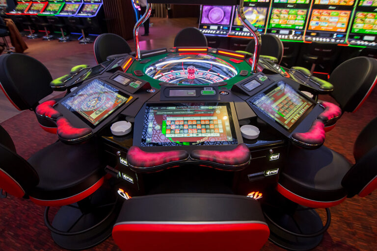 Electronic table games are considered slots for tax purposes.