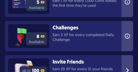 Fliff App in XP Screen