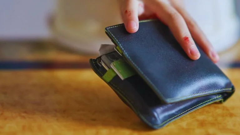Ontario legal battle over millions seized in failed gambling bust begins. Image: hand grabbing fat leather wallet
