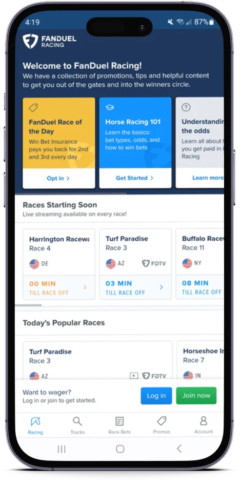 FanDuel Racing Bonus Offers for September 2023