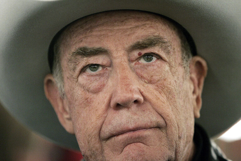 File photo of poker legend Doyle Brunson, who passed away on May 14, 2023.