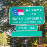 North Carolina State Road Sign