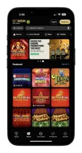 BetMGM App Home Screenshot