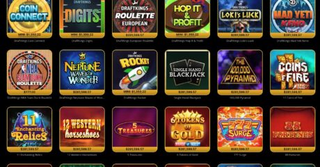 DraftKings Casino Progressive Jackpots in New Jersey