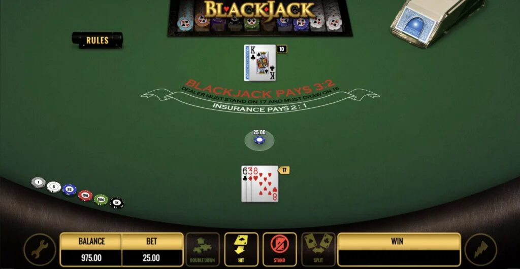 Blackjack IGT Screenshot