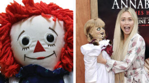 The terrifying titular Annabelle of horror fame is based on a supposedly haunted real life Raggedy Ann doll that will be displayed at Mohegan Sun Casino in Connecticut.