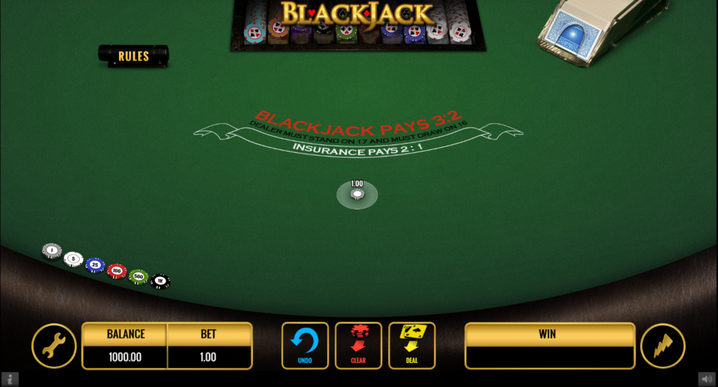 Blackjack Step One
