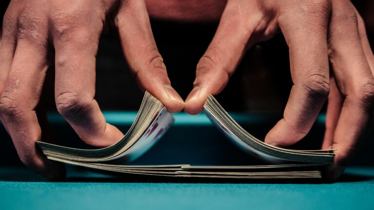 colorado ameristar card-counting case to procees after partial dismissal. close of of hands shuffling cards