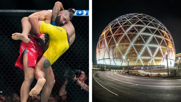 Dana White is looking to bring the UFC to the Las Vegas Sphere in 2024.