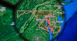 This Maryland Map Shows Where the State Sits Vs. Online Casino States