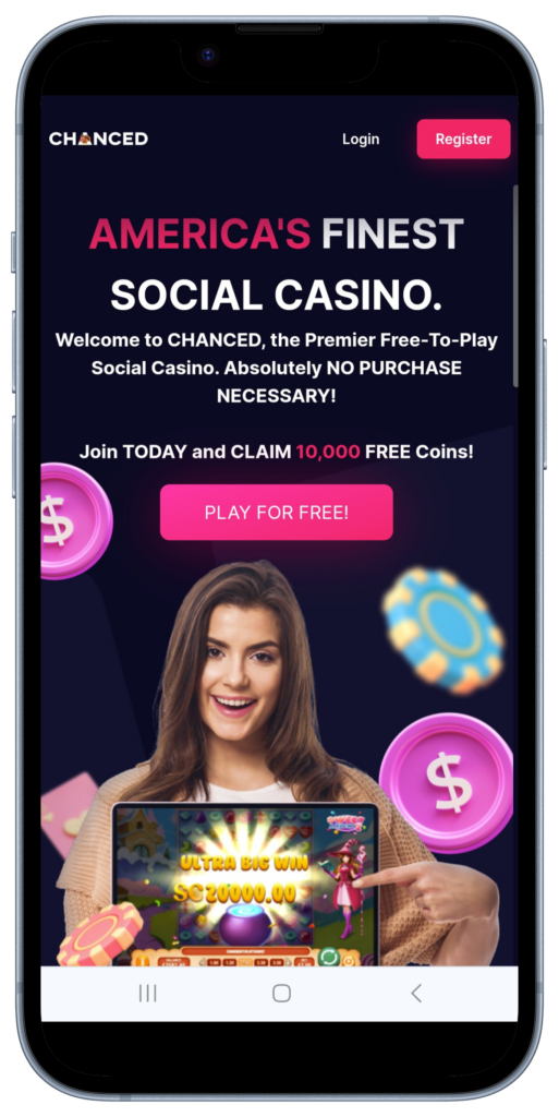 Chanced Social Casino Bonus Codes Get 2 Free Sweeps Coins