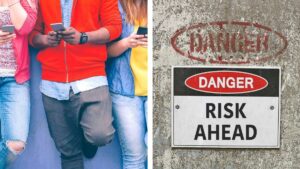 study finds daily social media use may be associated with a higher risk of teenage gambling, binge drinking, and other risky behaviors.