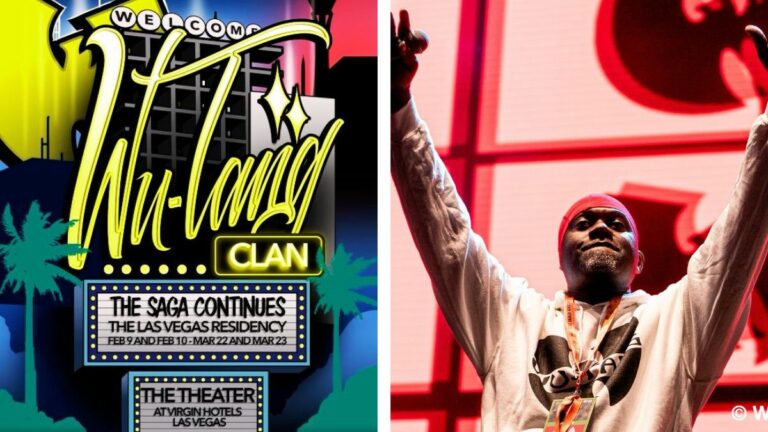 wu-tang Ccan has announced a first-of-its-kind hip-hop residency at the theatre at virgin hotels on super bowl and march madness weekends.