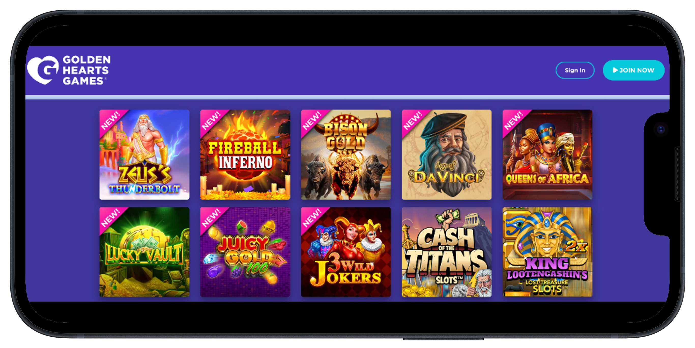 Golde Hearts Games