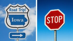 Iowa is unlikely to legalize online casino gambling in 2024.