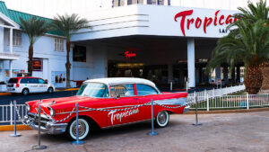 The Tropicana Casino in Las Vegas is slated for demolition shortly.