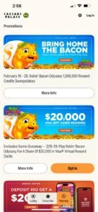 Caesars Palace NJ Online Casino Promotions