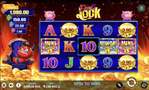 Devil's Lock is a traditional 5x3 reel video slot by Bragg Gaming partner Bluberi Studios, now available at Golden Nugget Casino Michigan.