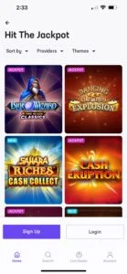Hard Rock Bet Casino NJ Screenshot More Jackpots