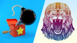 Hacksaw Gaming's exclusive slots at BetMGM WV feature exploding bombs, jack-in-the-boxes, and cougars who are outlaw bikers.