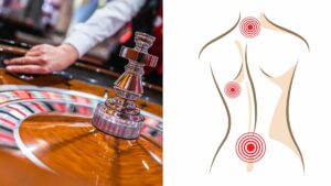 A former Evolution live dealer is suing the company saying it failed to accommodate her back pain following a car accident.