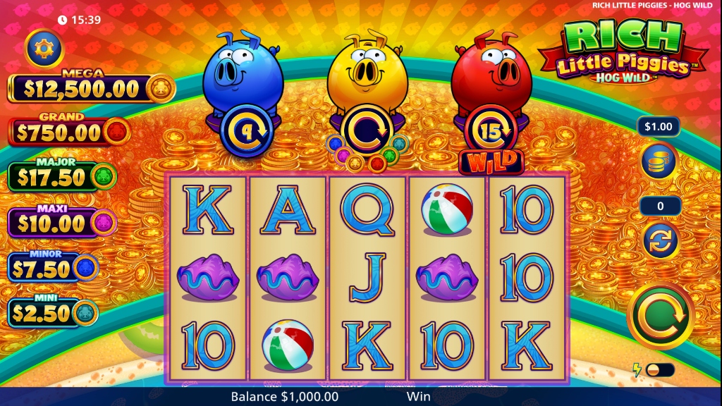 Rich Little Piggies - Hog Wild slot
