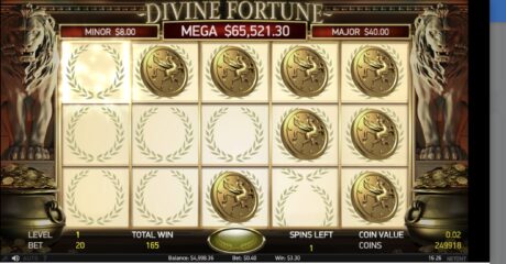 Divine Fortune Bonus Round Screenshot 4