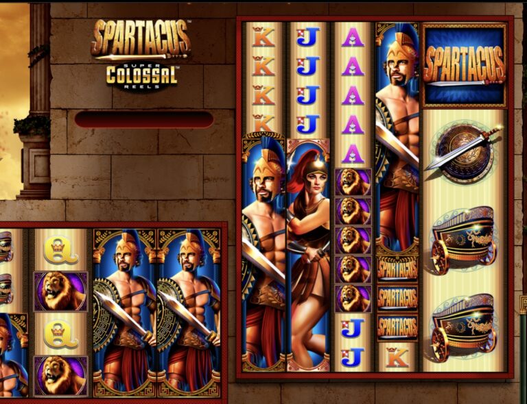 Spartacus Super Colossal Reels Slot Screenshot